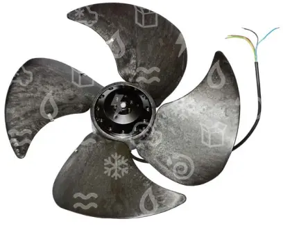 ventilátor sací, d = 360 mm, 1~230V, 50 Hz, 4 pol, EBM PAPST, bez mřížky